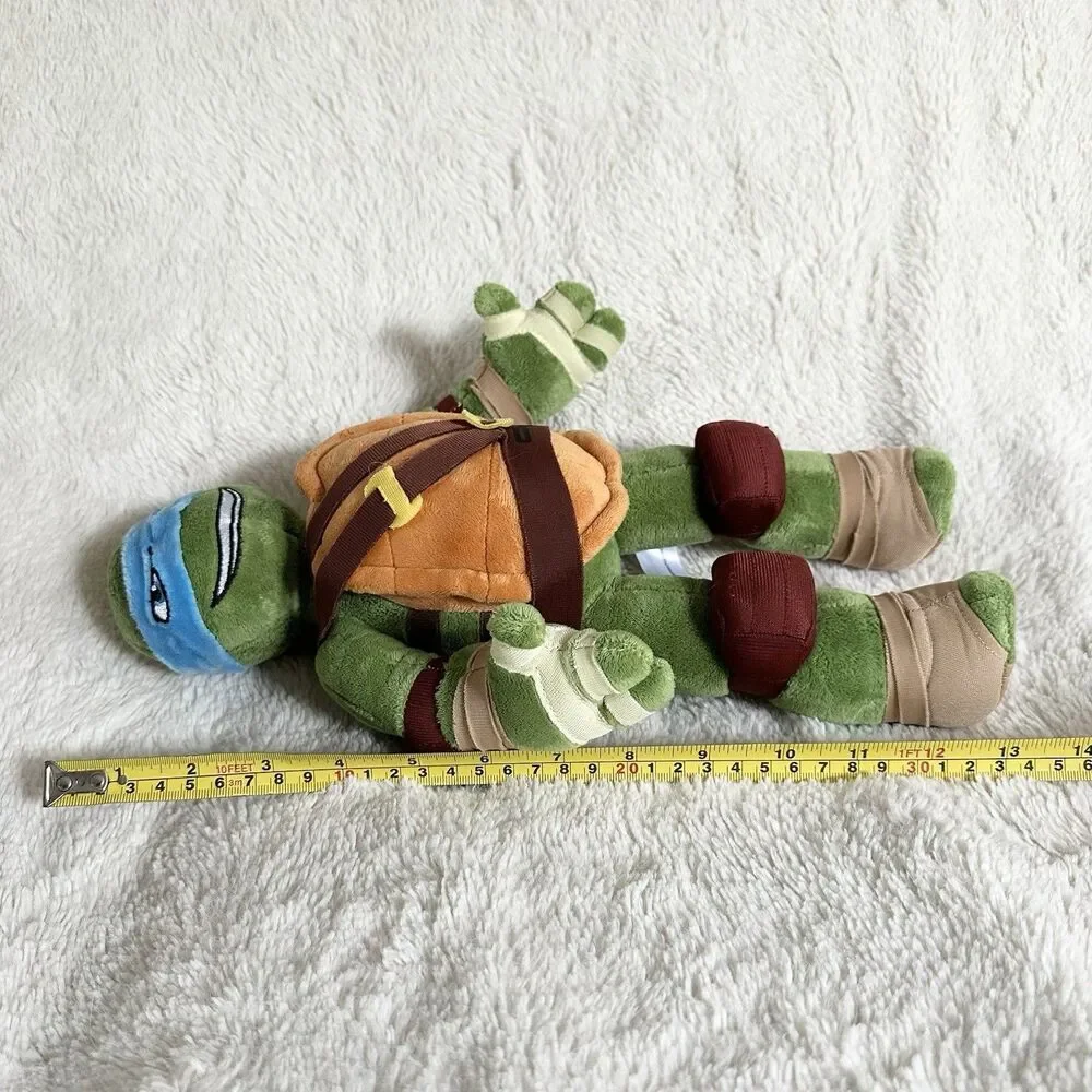 TMNT Ninja Turtles Leonardo 13” Plush Doll Figure Mall Of America Nickelodeon